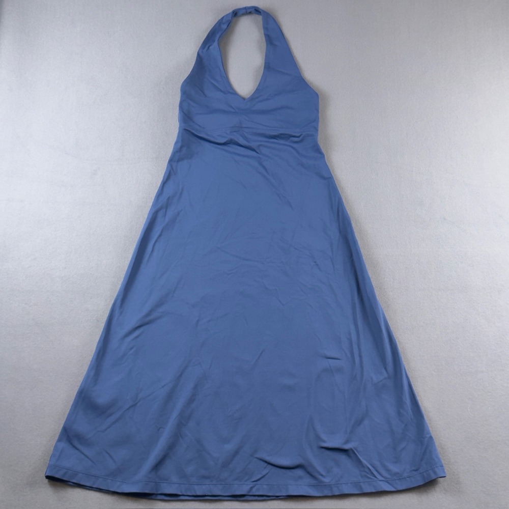 Patagonia Morning Glory Halter Dress Blue Womens Small 20520 S0